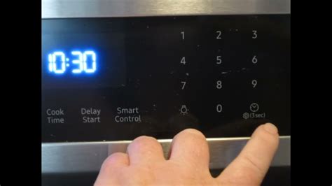 3 cu. . How to set clock on samsung range with air fryer
